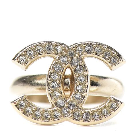 chanel rin|Chanel fashion ring.